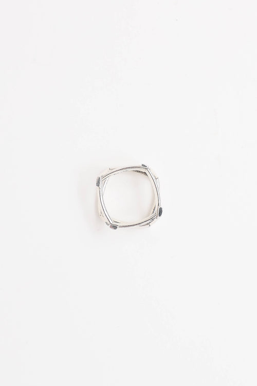 Tiffany & Co. X Frank Gehry Sterling Silver Open Torque Ring
