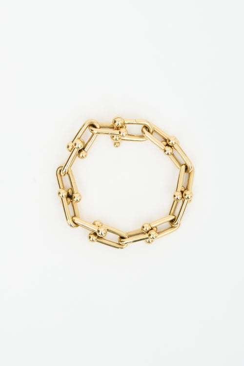 Tiffany & Co. 18K Gold Large HardWear Link Bracelet