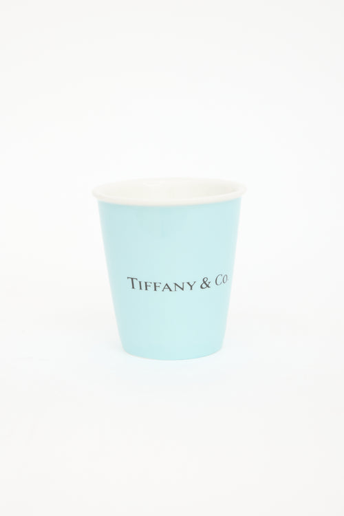 Tiffany & Co. Ceramic Logo Cups
