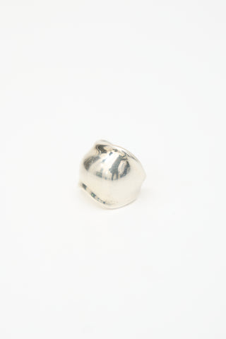 Tiffany & Co. Elsa Peretti Sterling Silver Bone Ring