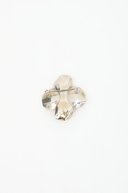 Tiffany & Co. Flower Brooch
