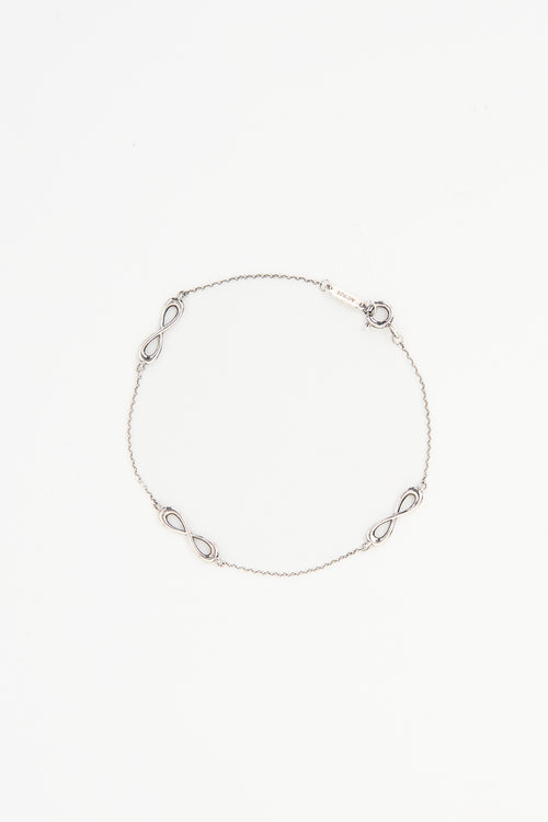 Tiffany & Co. Infinity Sterling Silver Endless Bracelet