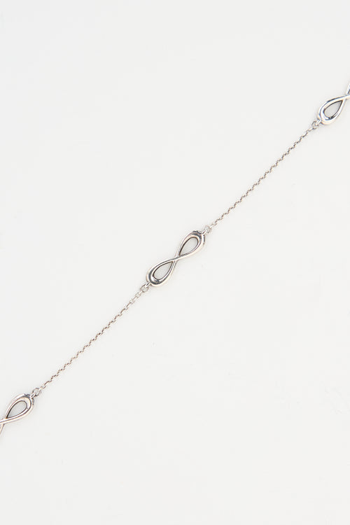 Tiffany & Co. Infinity Sterling Silver Endless Bracelet