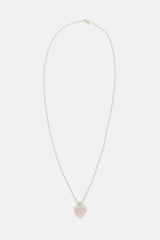 Tiffany & Co. Sterling Silver Heart Tag Ball Chain Necklace
