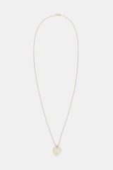 Tiffany & Co. Sterling Silver Heart Tag Ball Chain Necklace