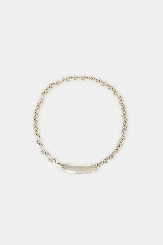Tiffany & Co. Sterling Silver Return To Tiffany ID Necklace