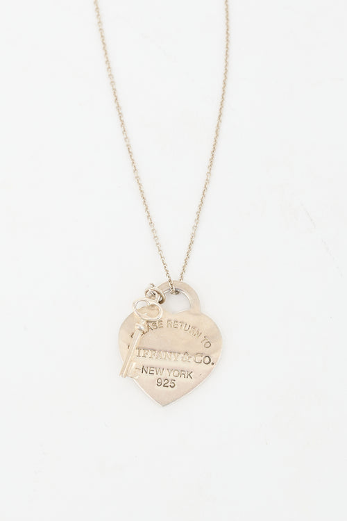 Tiffany & Co. Sterling Silver Return To Tiffany Necklace