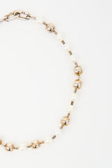 Tiffany & Co. Sterling Silver & Pearl Ball Necklace