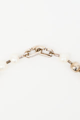 Tiffany & Co. Sterling Silver & Pearl Ball Necklace