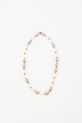 Tiffany & Co. Sterling Silver & Pearl Ball Necklace