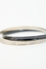 Tiffany & Co. Sterling Silver 1837 Interlocking Bracelet