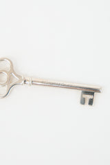 Tiffany & Co. Sterling Silver Crown Key Necklace