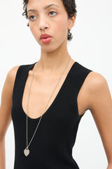 Tiffany & Co. Sterling Silver Return To Tiffany Heart Pendant Necklace