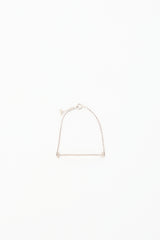 Tiffany & Co. Sterling Silver T Smile Bracelet