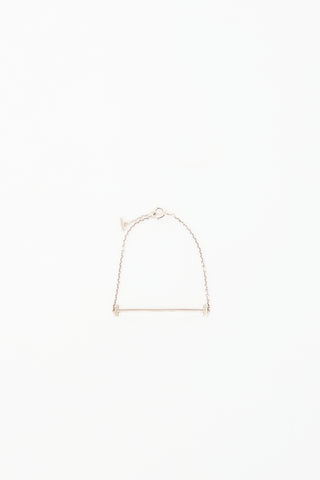 Tiffany & Co. Sterling Silver T Smile Bracelet