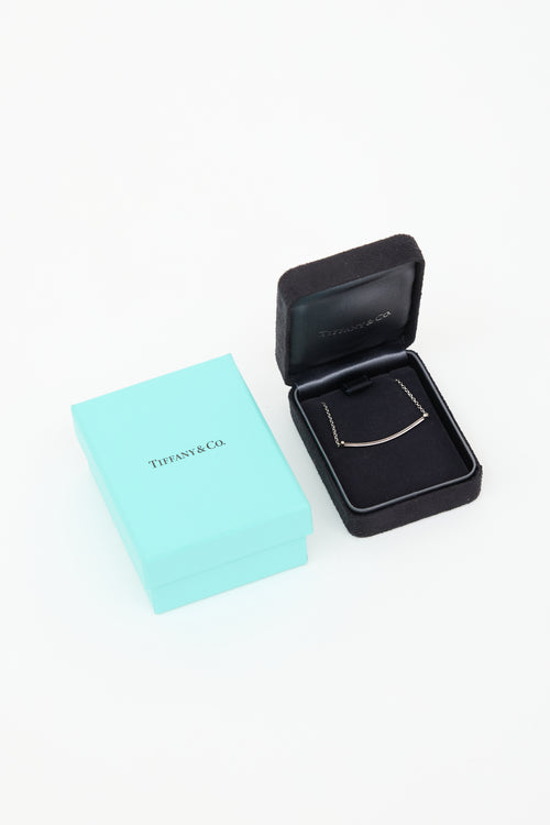 Tiffany & Co. Sterling Silver T Smile Bracelet