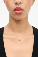 Tiffany & Co. Sterling Silver Twist Knot Pendant Necklace