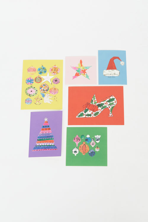 Tiffany & Co. X Andy Warhol Multicolour Holiday Card Set