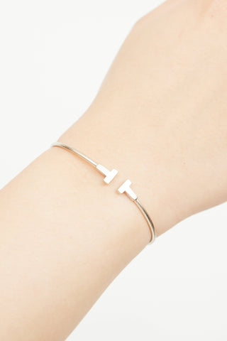 Tiffany & Co. Narrow T Wire Bracelet