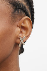 Tiffany & Co.Sterling Silver Kiss Earrings