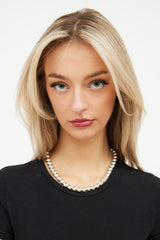 Tiffany & Co. Sterling Silver Hardware Ball Necklace