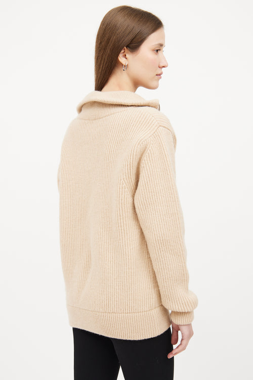 Wool Zip Sweater