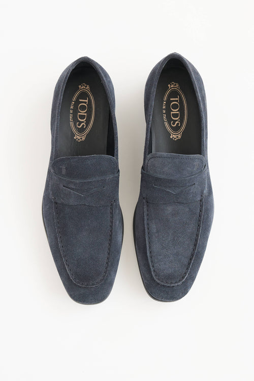 Tod's Mocassino Suede Loafer