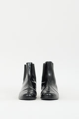 Tod's Black Leather Chelsea Boot