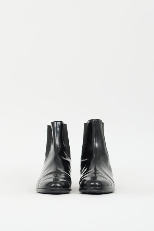 Tod's Black Leather Chelsea Boot