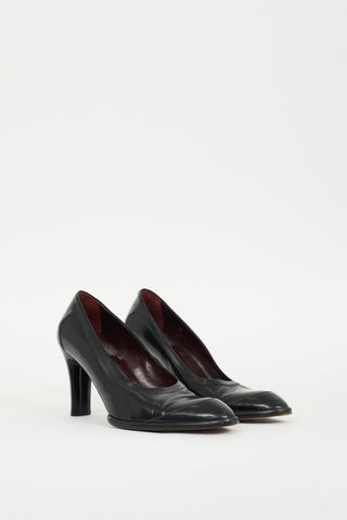 Tod's Black Leather Pump