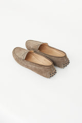 Tod's Brown Suede Loafer