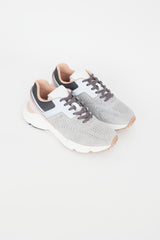 Tod's Grey Suede Reflective Sneaker