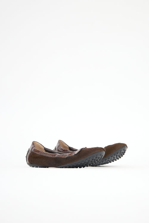 Tod's Hair Ballet Flat