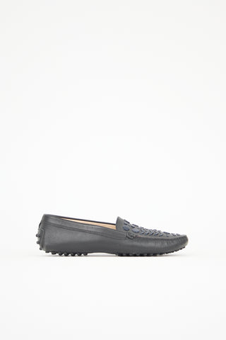 Tod's Leather Embellished Loafer