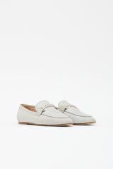 Tod's Leather Glitter Double T Loafer