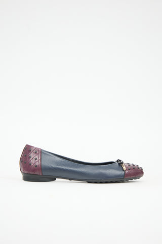 Tod's Leather Ballet Flat