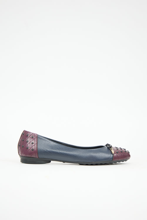 Tod's Leather Ballet Flat
