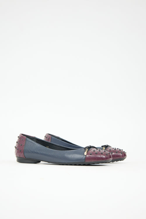 Tod's Leather Ballet Flat
