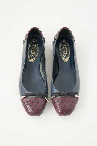 Tod's Leather Ballet Flat