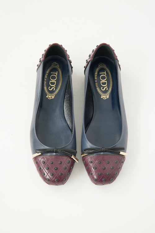 Tod's Leather Ballet Flat