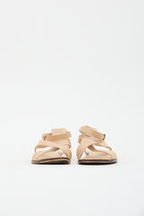 Tod's Leather Criss Cross Sandal
