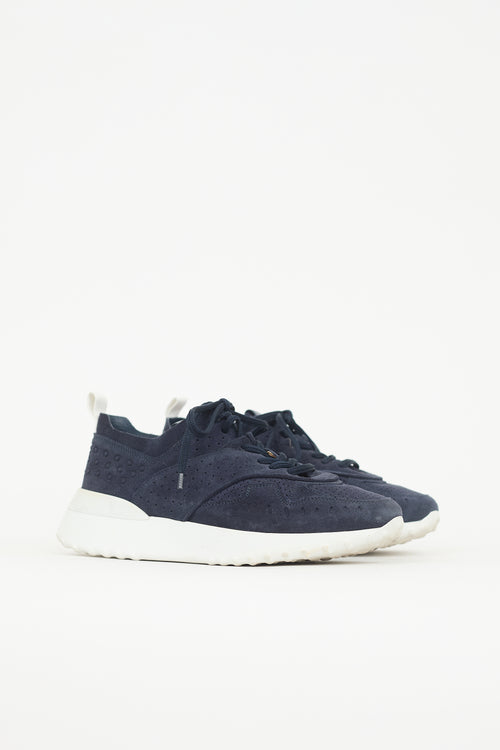 Tod's Perforated Suede Sneaker