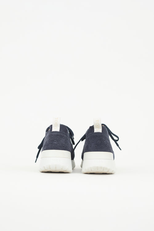 Tod's Perforated Suede Sneaker