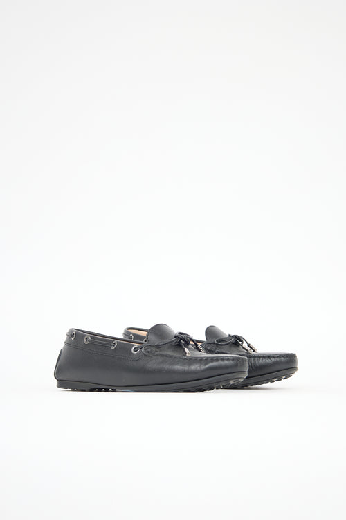 Tod's Saffiano Leather Gommino Loafer