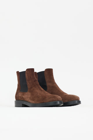 Tod's Suede Chelsea Boot