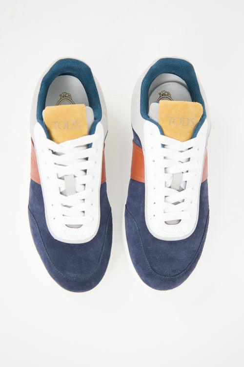 Tod's Suede Tabs Sneaker
