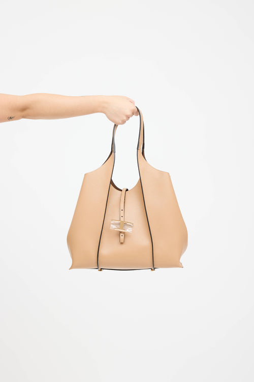 Tod'sLeather Medium T Timeless Shopping Bag