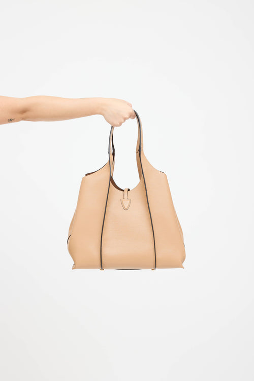 Tod'sLeather Medium T Timeless Shopping Bag