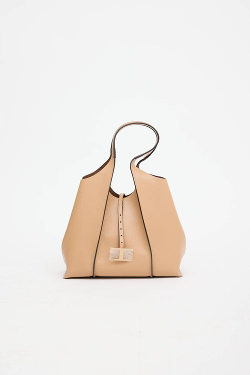 Tod'sLeather Medium T Timeless Shopping Bag