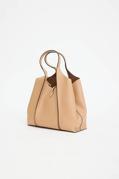Tod'sLeather Medium T Timeless Shopping Bag